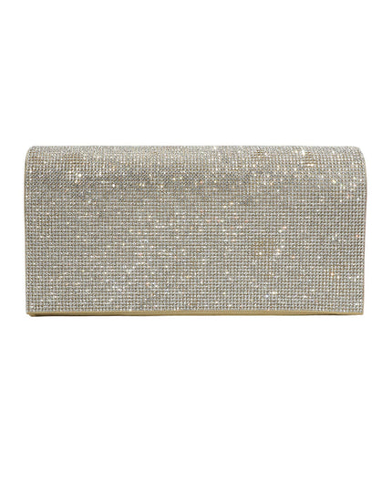 Rectangle Clutch Studded Rhinestone Crossbody Evening Bag