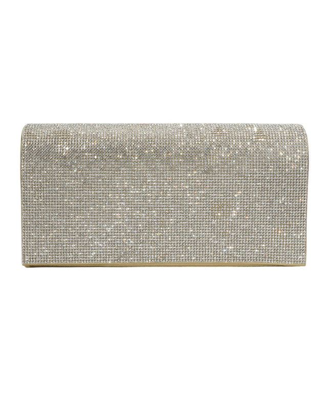 Rectangle Clutch Studded Rhinestone Crossbody Evening Bag