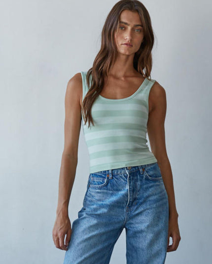 Baseline Padded Striped Tank