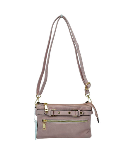 Detailed Medium Vegan Leather Crossbody