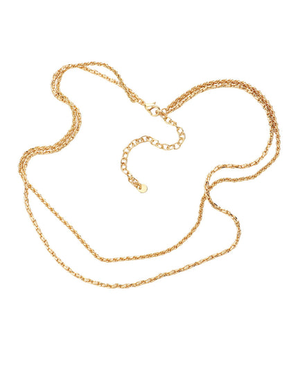 Double Layered Chain Necklace