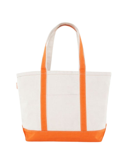 Customized Name and 4 Icons Medium Classic Canvas Tote Bag
