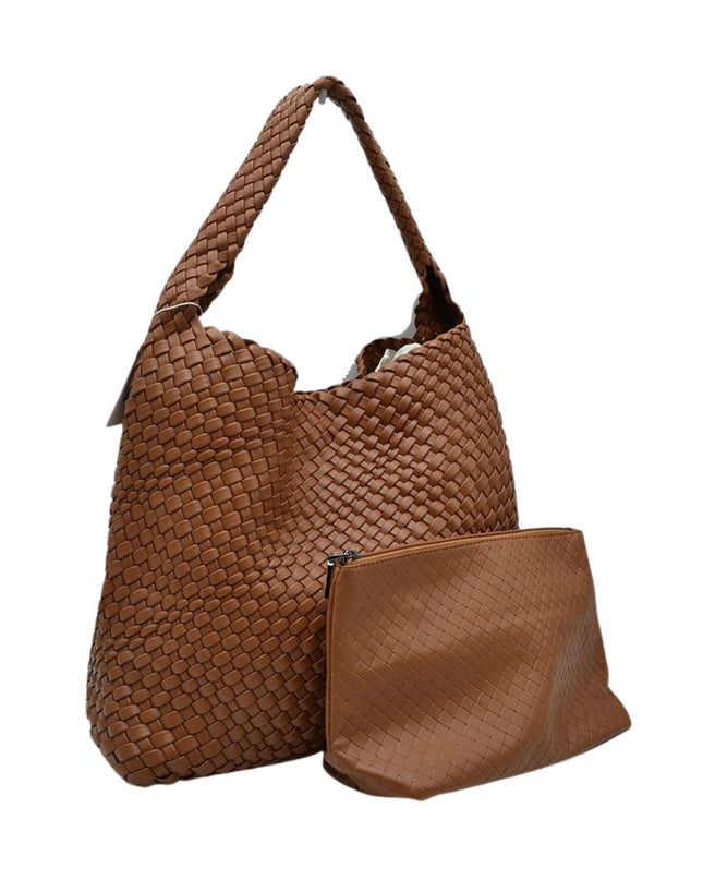 Single Shoulder Strap Woven Bag