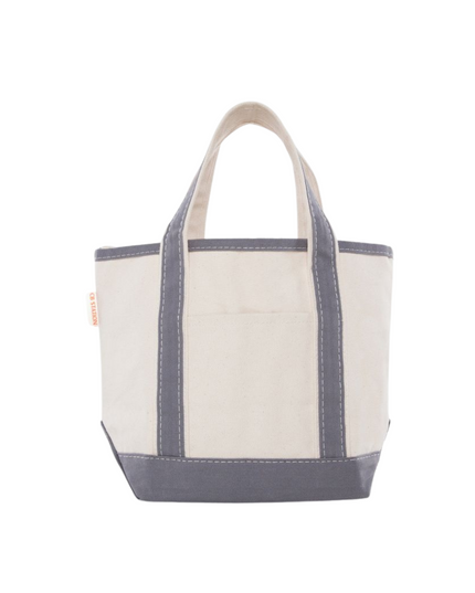Small Handy Open Top Canvas Tote Bag
