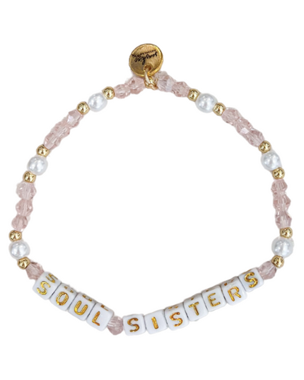 Soul Sisters Letter Block Bracelet