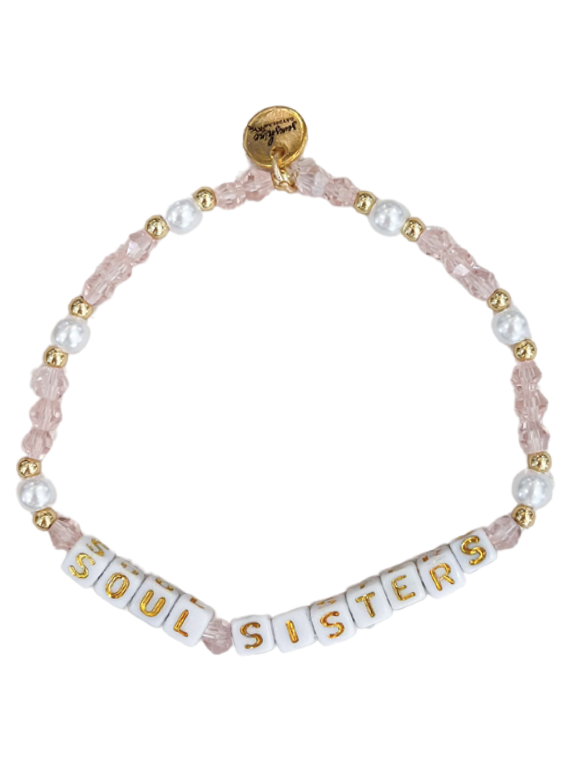 Soul Sisters Letter Block Bracelet