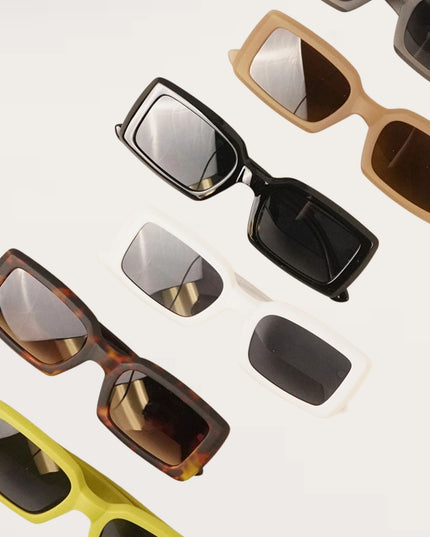 Fairfax Chunky Rectangle Sunglasses