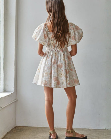 Elise Floral Mini Dress