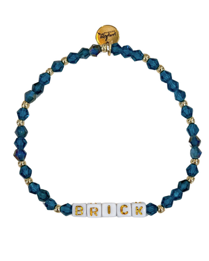 Brick Letter Block Bracelet