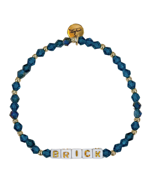 Brick Letter Block Bracelet