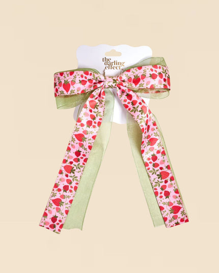 Strawberry Fields Lovely Layered Hair Bow