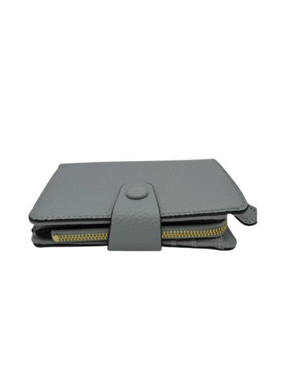 Zip Snap Button Wallet