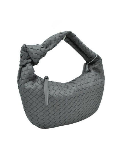 Knot Woven Shoulder Bag