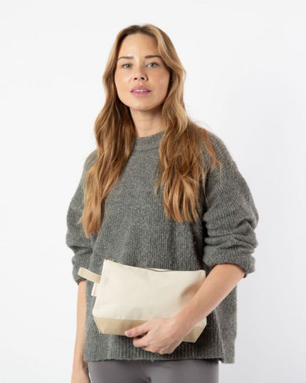 Canvas Makeup Bag