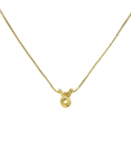 Zodiac Sign Sliding Charm Necklace