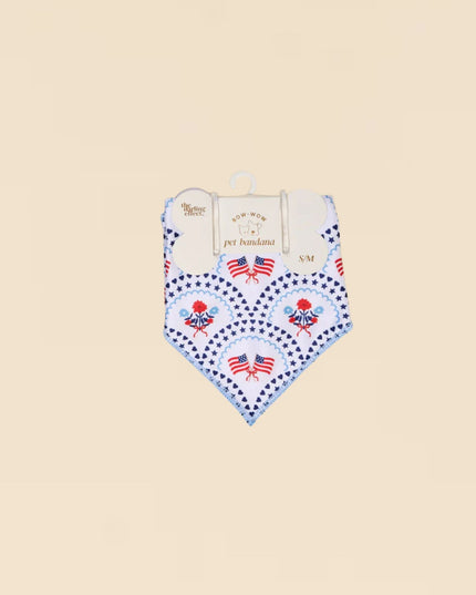 All American Darling Bow-Wow Pet Bandana
