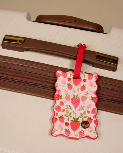 Strawberry Fields Jetsetter Luggage Tag