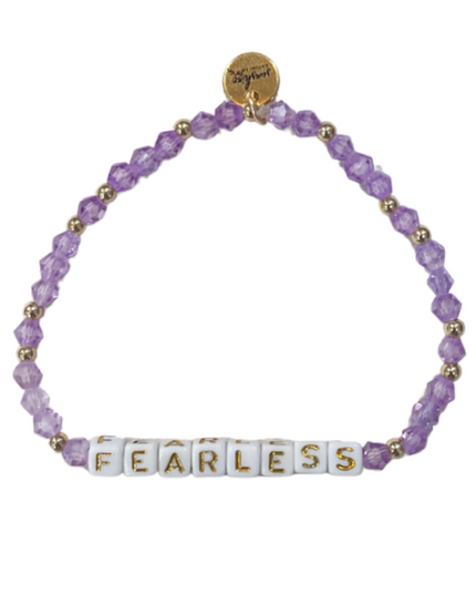 Fearless Letter Block Bracelet
