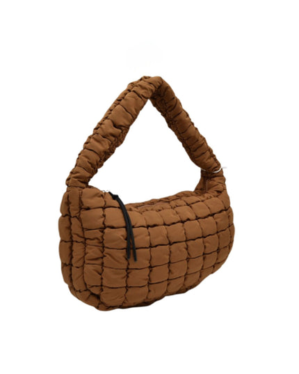 Square Puff Single Strap Shoulder Bag