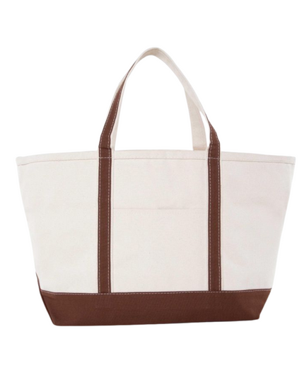 Large Classic Canvas Tote Bag