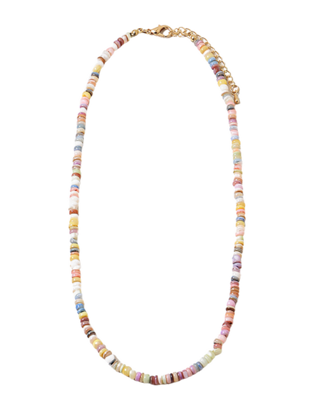 Colorful Minimal Seed Beaded Necklace