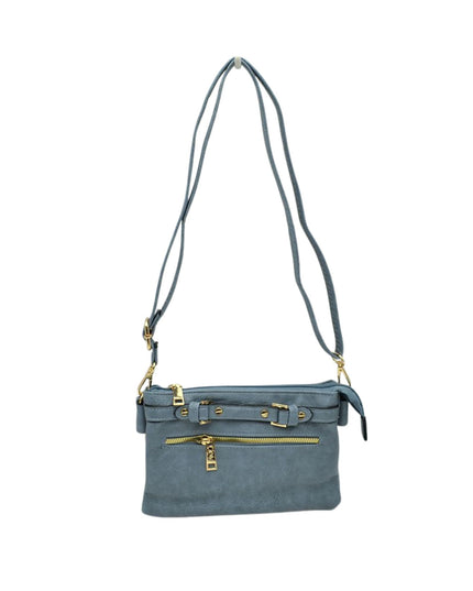 Detailed Medium Vegan Leather Crossbody