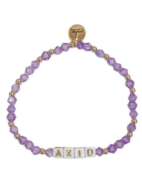 AXID Sorority Letter Block Bracelet