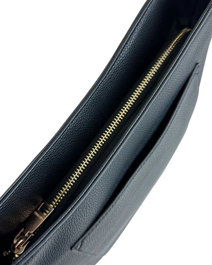 Maxine Vegan Pebble Leather Messenger Bag