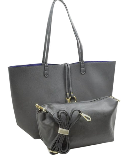 Reversible Wide Looped Through Tote Bag