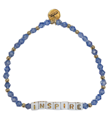 Inspire Letter Block Bracelet
