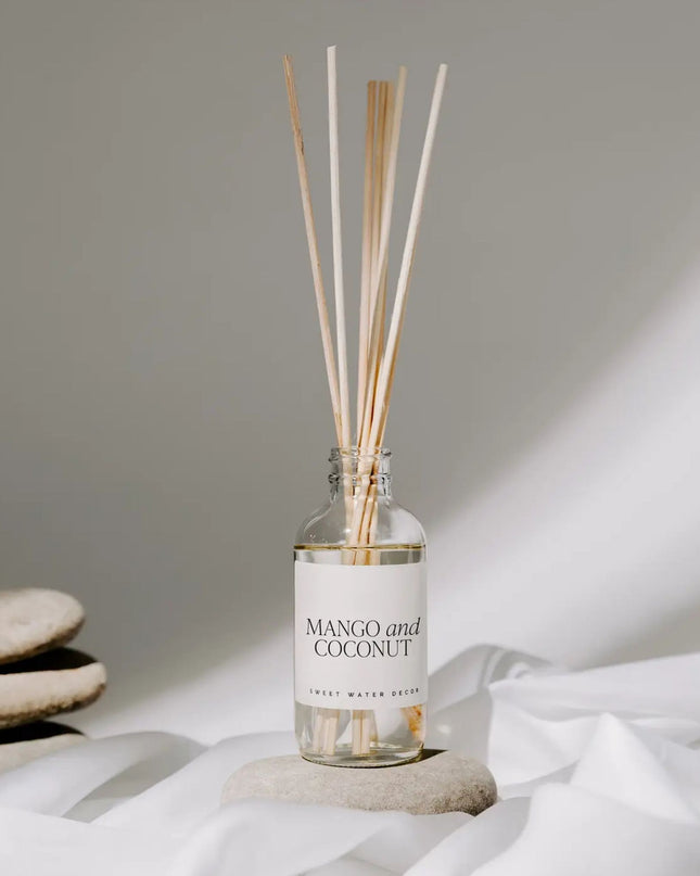 Mango & Coconut Clear Reed Diffuser