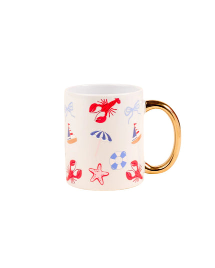 Seaside Haven 11 oz Cozy Cute Ceramic Mug