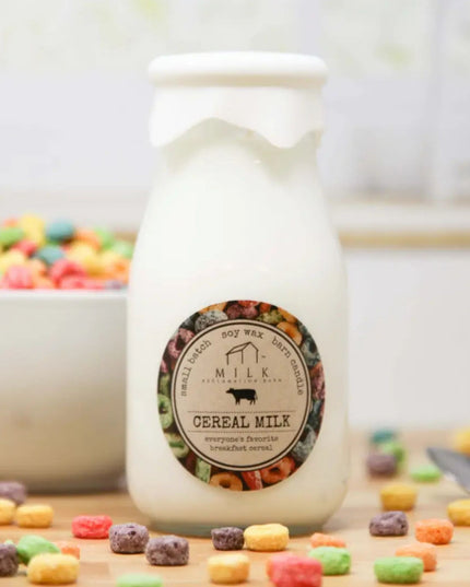 Cereal Milk Milk Bottle Candle