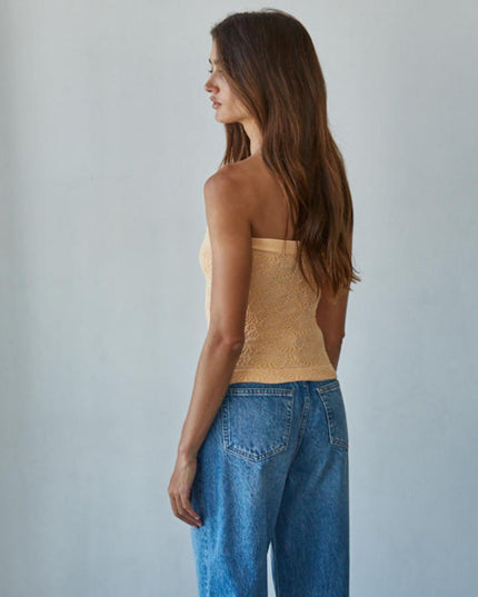 Jacquard Tube Top