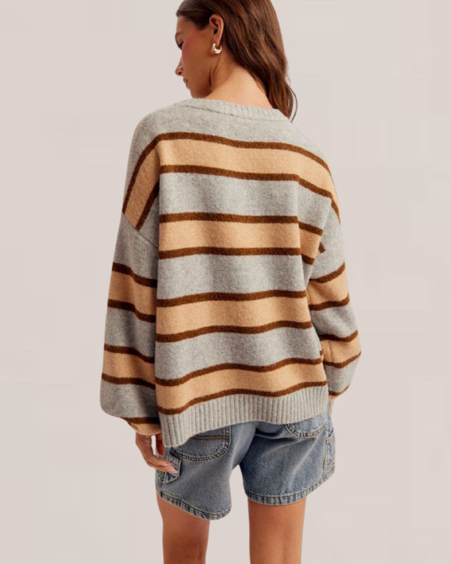 Honey Bee Striped Sweater