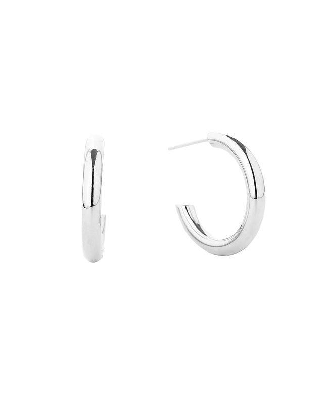 Classic 0.8" Hoop Earrings