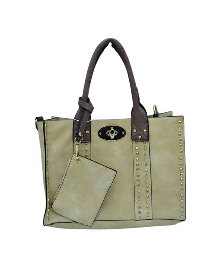 Studded Detail Handbag