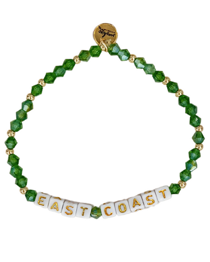 East Coast Letter Block Bracelet