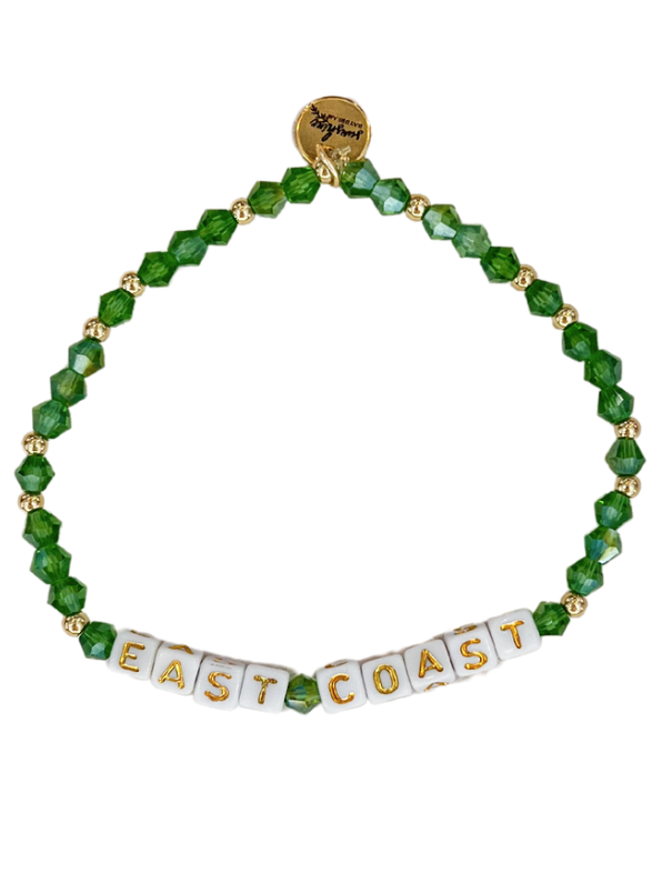 East Coast Letter Block Bracelet
