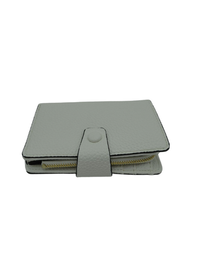 Zip Snap Button Wallet