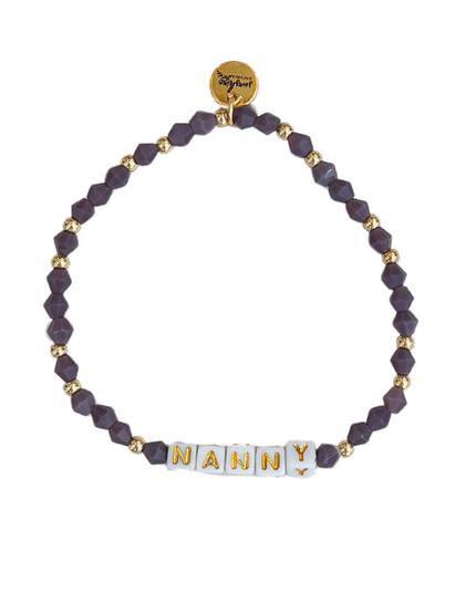 Nanny Letter Block Bracelet