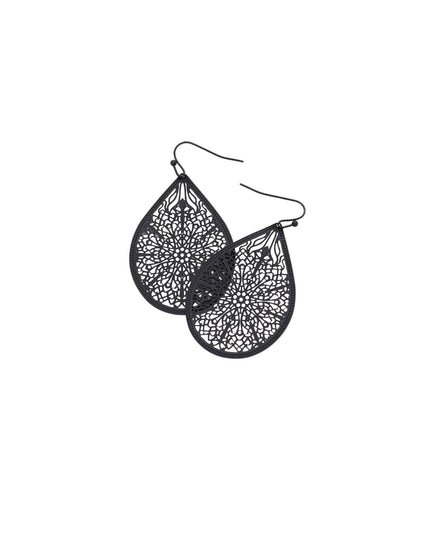 Filigree Teardrop Earrings