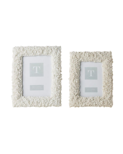 White Tube Coral Frame