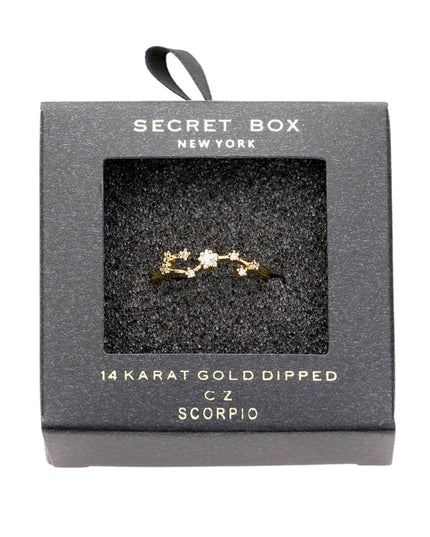 Zodiac Constellation Ring