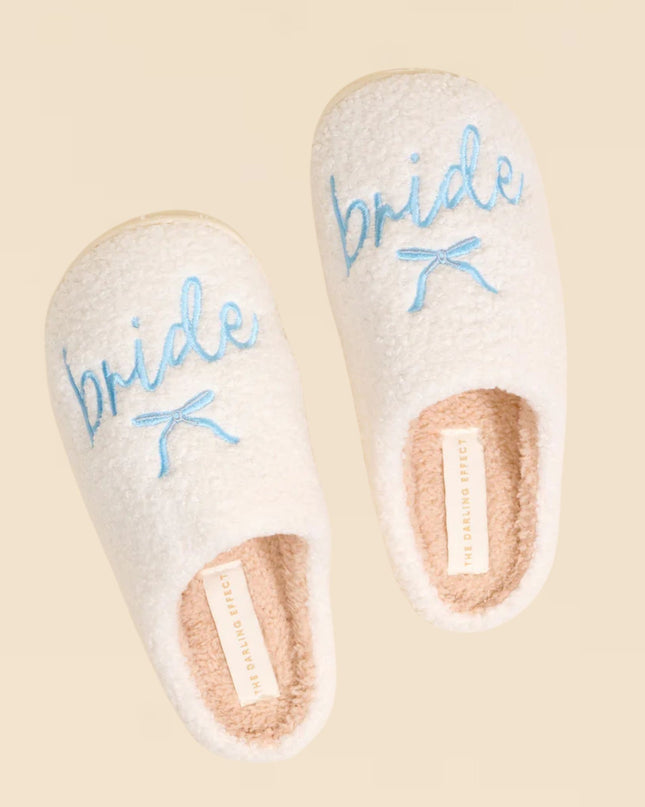 Bride Fuzzy Slippers