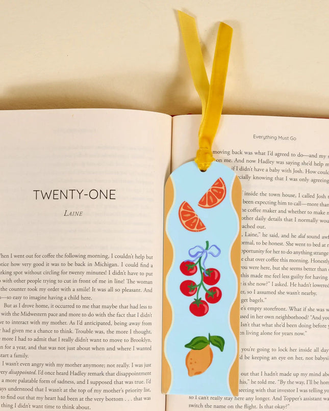 Fruit Market Acrylic Bookmark