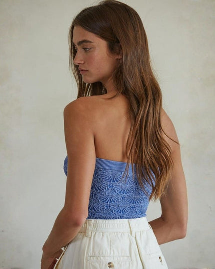 Jacquard Tube Top