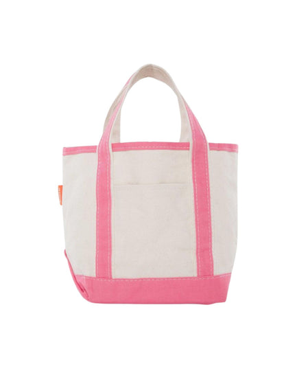 Personalized Single Icon Small Handle Top Tote Bag