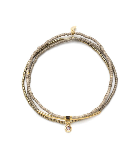 Tonal Chromacolor Miyuki Bracelet Trio