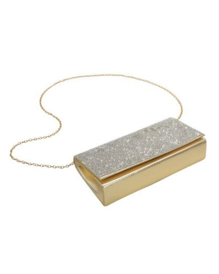 Rectangle Clutch Studded Rhinestone Crossbody Evening Bag